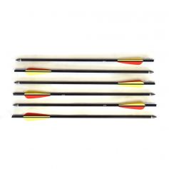 Man Kung Aluminium Bolt 20" Black (6pcs)