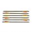 Man Kung Aluminium Bolt 20" Black (6pcs)