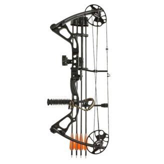 Man Kung Mirage Compound Bow Set 15-70lbs RH Black