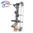 Man Kung Mirage Compound Bow Set 15-70lbs RH Black