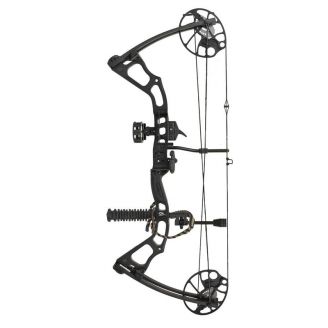 Man Kung Mirage Compound Bow Set 15-70lbs RH Black