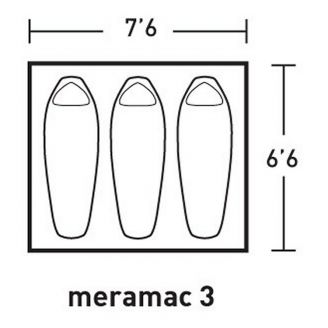 Alps Mountaineering 3P Tent Meramac 3