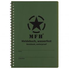 MFH Waterproof Notebook
