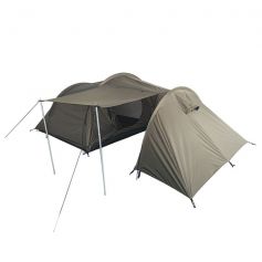 Mil-Tec 3-Men Tent Plus Storage Space Olive