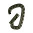 Mil-Tec ABS Plastic Carabiner 2pcs Olive