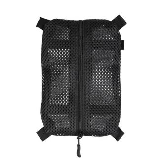 Mil-Tec Mesh Bags With Velcro Black