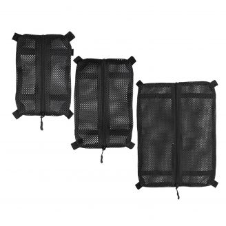 Mil-Tec Mesh Bags With Velcro Black