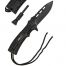 Mil-Tec Paracord Knife Black