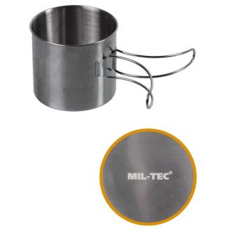 Mil-Tec Stainless Steel Mug Pot 600ml