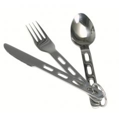 Mil-Tec Lightened Stainless Steel Utensils