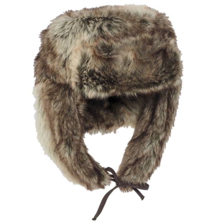Winter Hat Fur Mil-Tec Trapper