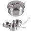 Mil-Tec Tsekkipakki 3-Osaa Stainless Steel