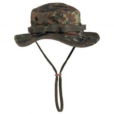 Mil-Tec US Black GI Boonie Hat Flecktarn