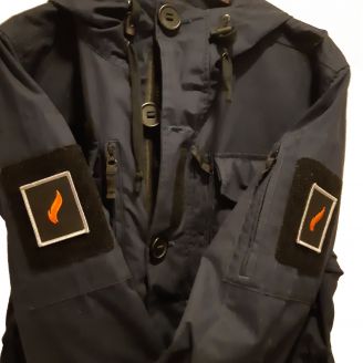 Mökkimies Flame Velcro Patch