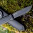 Mora Garberg Black Carbon Puukko, Nahkatuppi