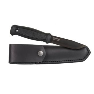 Mora Garberg Black Carbon Puukko, Nahkatuppi