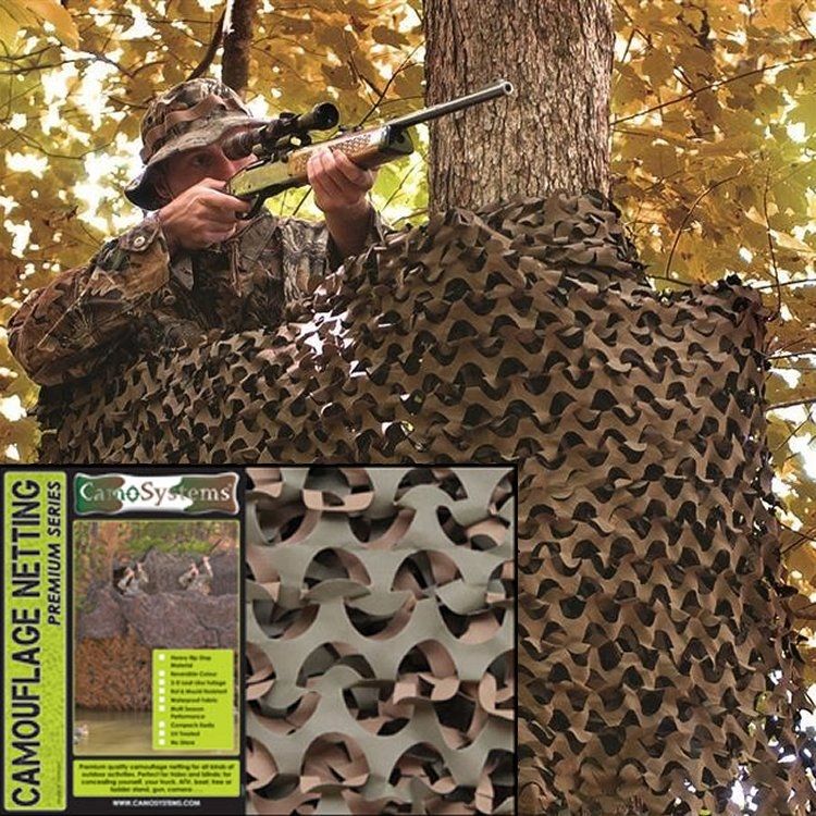 Camo Systems Netting Woodland 1,2m x 3m