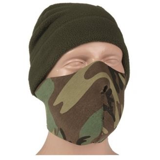 Mil-Tec Neopreenimaski Musta / Woodland