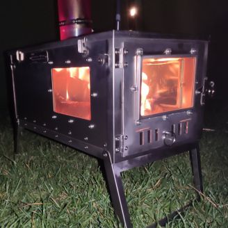 NorTent Titanium Tent Stove w/ Windows