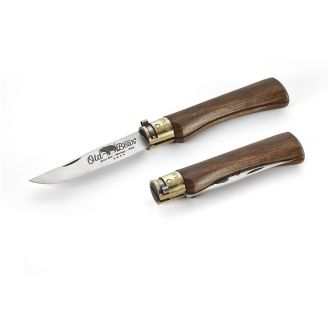 Old Bear Walnut Carbon Steel Pocket Knives