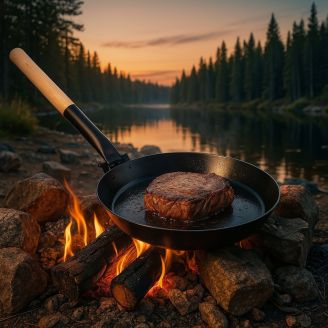 Origin Outdoors Multifunctional Carbonsteel Pan 'Dammal'