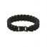 Mil-Tec Paracord Ranneke Musta 15mm
