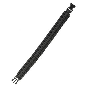 Mil-Tec Paracord Ranneke Musta 15mm