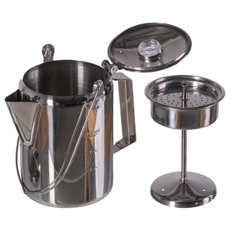 Winnerwell - 9 Cup Stainless Steel Percolator Coffee Pot