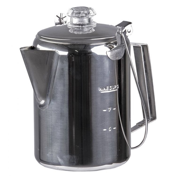 Winnerwell - 9 Cup Stainless Steel Percolator Coffee Pot