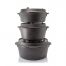 Petromax Dutch Oven Cast Iron Pot 1.8L Flat Base