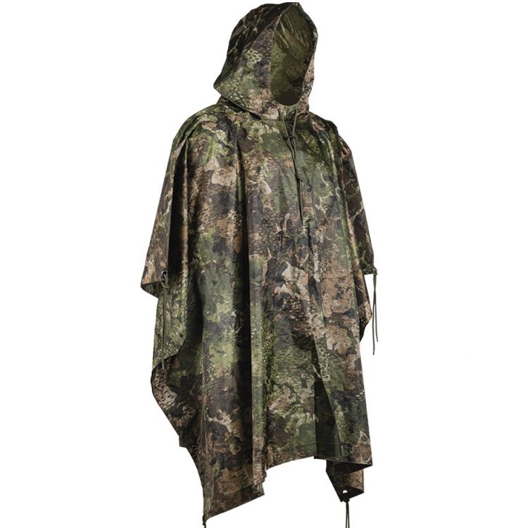 Mil-Tec Rain Poncho Ripstop Phantomleaf Wasp I Z3A - Mökkimies.com