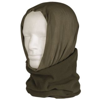 Mil-Tec Warm Multifunctional Headwear With Fleece Olive