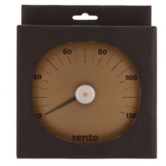 Rento Sauna Thermometer Champagne