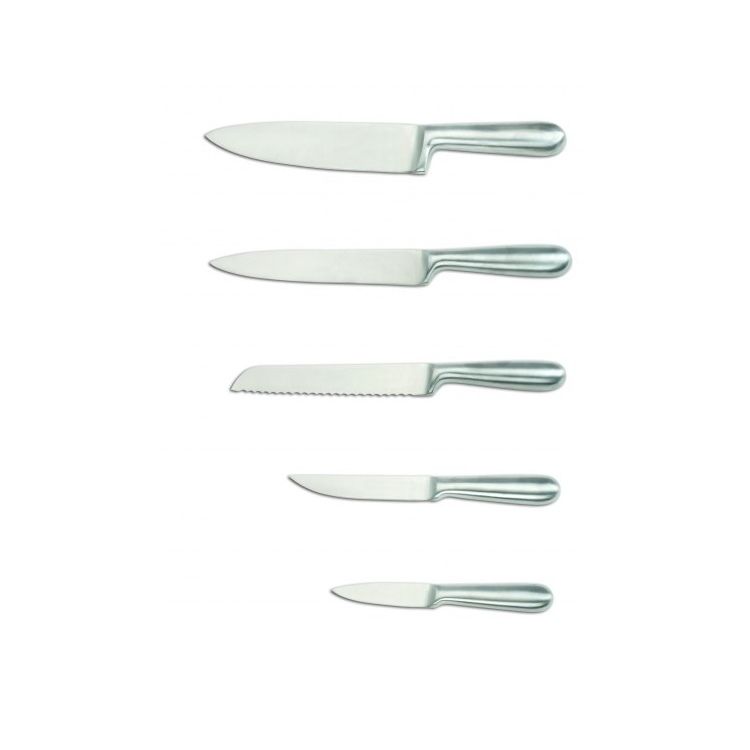 Royalty Line 5pcs Knife Set Stainless Steel with Stand