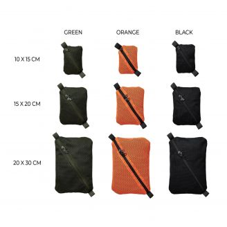 Savotta Trinket Pouch Organisointipussit Oranssi