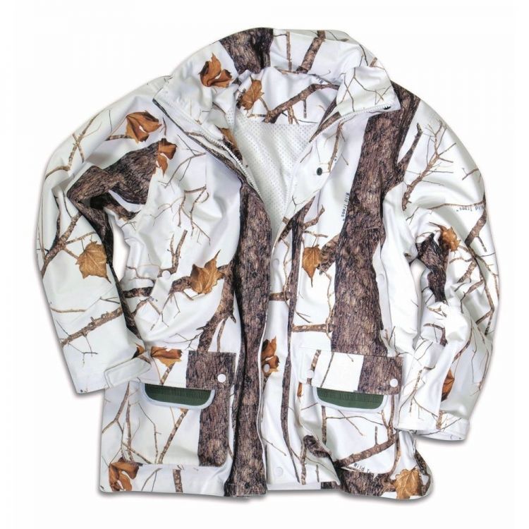 Mil-Tec Hunting Jacket Snow Wild Trees Camo - Mökkimies.com