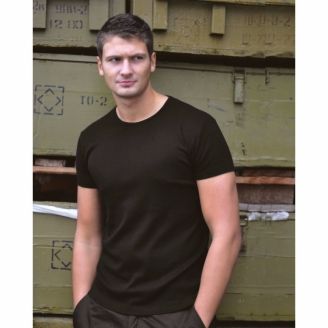 Mil-Tec Slim Fit T-Paita Musta