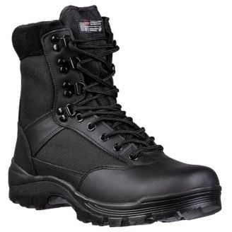Mil-Tec Tactical Boots With YKK Zipper Black