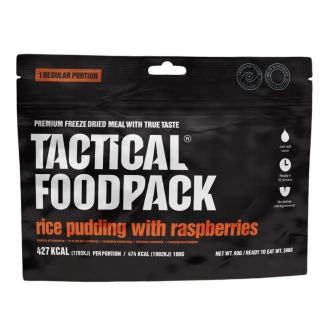Tactical Foodpack Rice Pudding with Raspberries