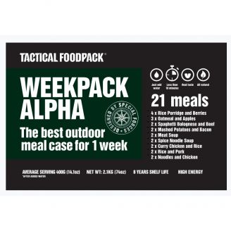 Tactical  Foodpack Week Pack Alpha