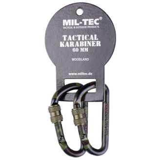 Mil-Tec Karabiini Tactical Camo 2kpl