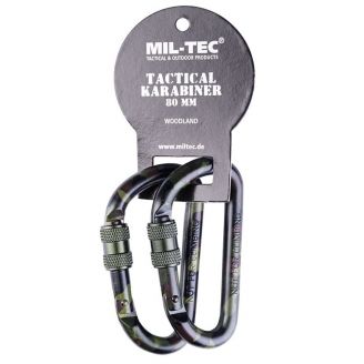 Mil-Tec Karabiini Tactical Camo 2kpl