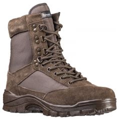 Mil-Tec Tactical Boots With YKK Zipper Brown
