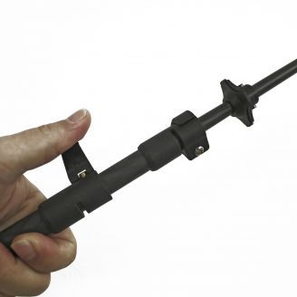 Telescopic Tarp Pole, carbon 102-250cm