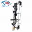 Man Kung Thorns CBA5 Compound Bow Set 30-70lbs Black RH