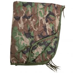Mil-Tec US Style 'Woobie' Poncho Liner Woodland