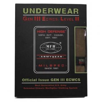 MFH Long Underpants Level II, GEN3 ECWCS Musta