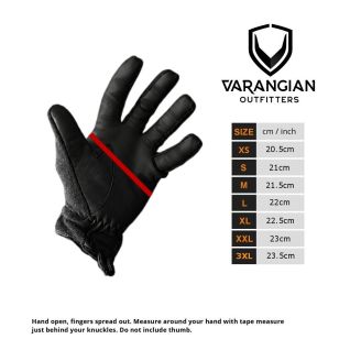 Varangian Smooth Operator Gloves Black