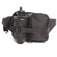 Mil-Tec Bumbag & Bottle Black