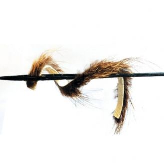 White Feather String Silencer 2kpl